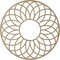 Ekena Millwork Cannes Wood Fretwork Pierced Ceiling Medallion, Hickory, 30"OD x 10 1/4"ID x 3/8"T CMWP30X30X0375CNHI - alternate 2